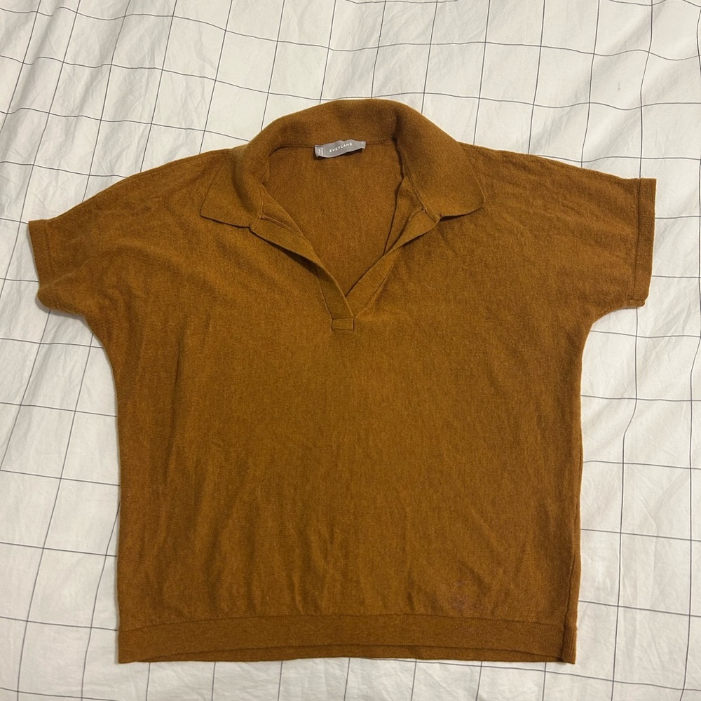 Everlane Cotton–Merino Polo